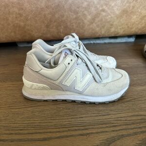 New Balance White Sneakers